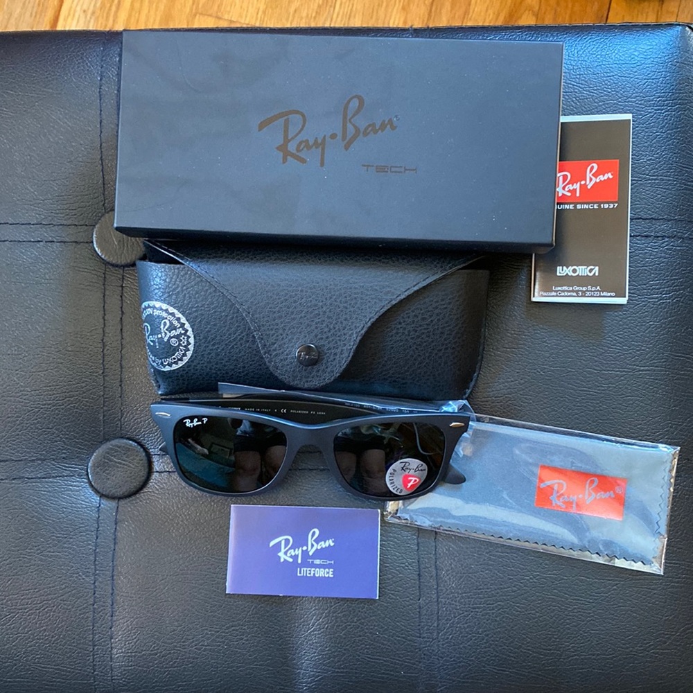 Brand new matte Black Ray-Ban Sunglasses